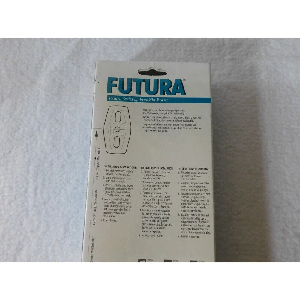 Franklin Brass Futura Toilet Paper Holder in Chrome ~NEW~